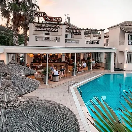 Hotel de apartamente Corfu Palmar Sidárion